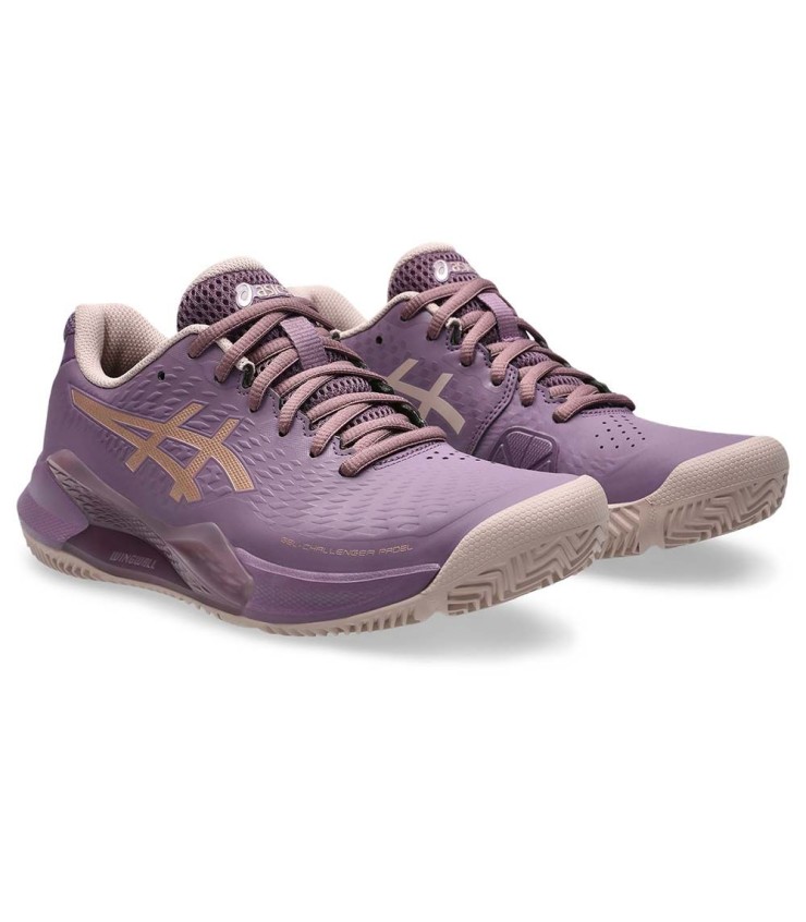 Zapatillas de Pádel para Mujer Asics Gel Challenger 14 Moradas 5