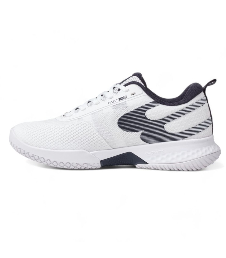 Zapatillas Bullpadel Xplo Vibram 25V Azul Marino y Blanco 4