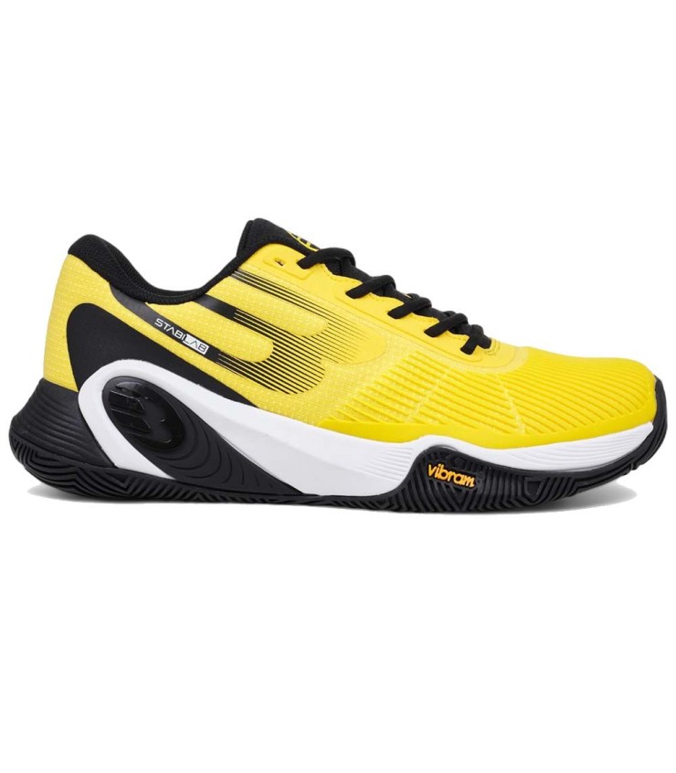 Bullpadel Vertex Vibram 25V Yellow Black SHOES | Ipontenis