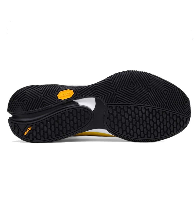 Bullpadel Vertex Vibram 25V Yellow Black SHOES | Ipontenis