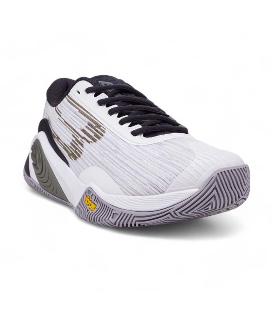 Bullpadel Hack Vibram 25V White Shoes | IPONTENNIS
