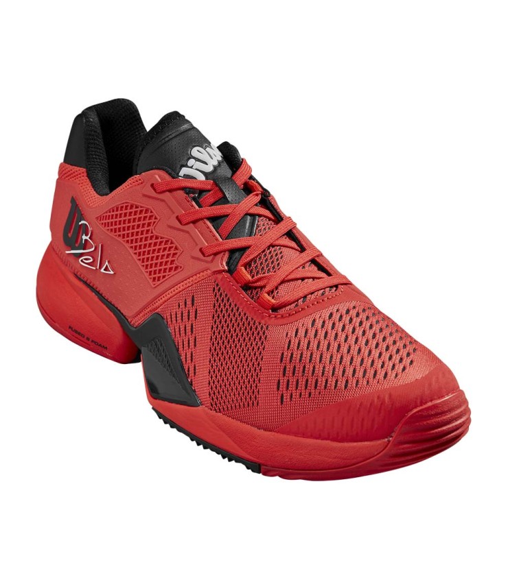 Zapatillas Wilson Bela Tour Rojo / Negro 4