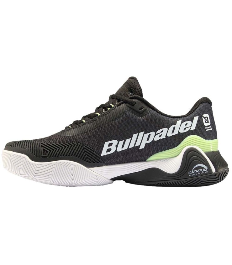 Tenis Bullpadel Hack Vibram 24I Preto Verde | IPONTENNIS