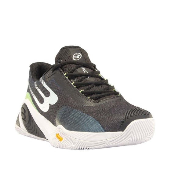 Zapatillas Bullpadel Hack Vibram 24I Negro / Verde 4