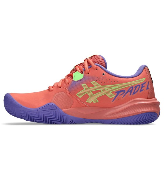 Zapatillas de Padel Asics Gel Challenger 15 Mujer Azul / Naranja 2