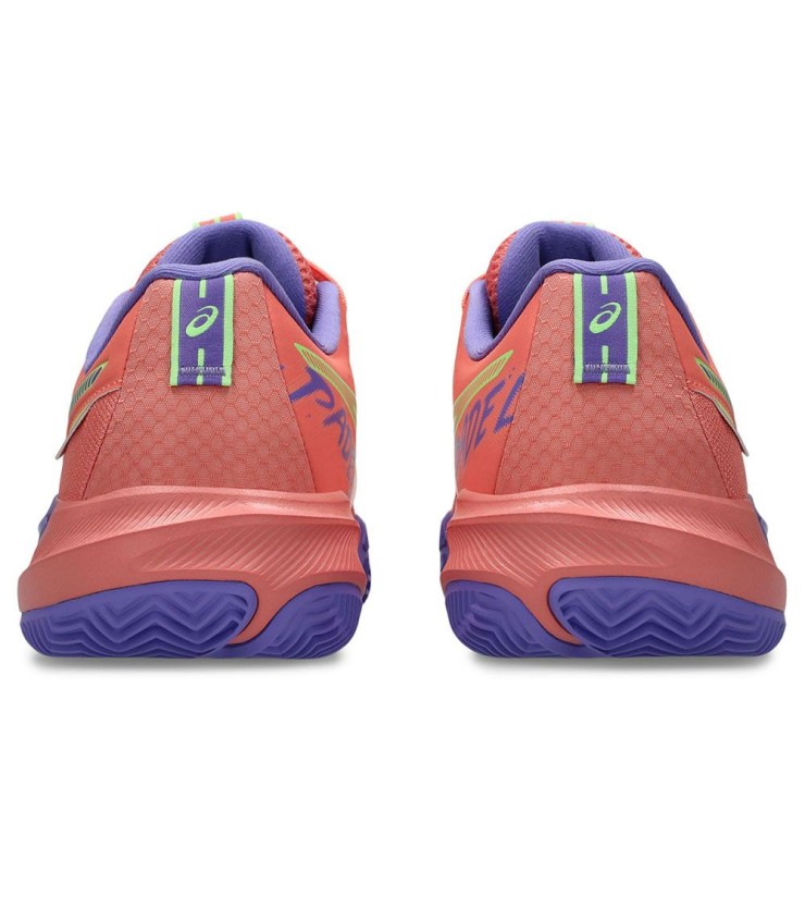 Chaussures de Padel Asics Gel Challenger 15 Femme Bleu Orange