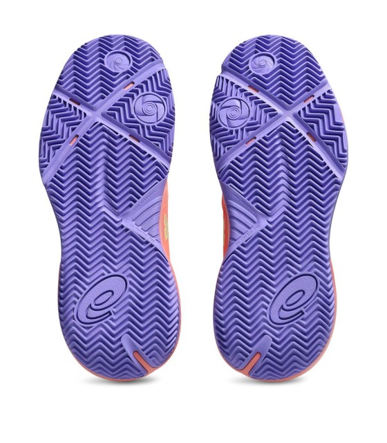 Zapatillas de Padel Asics Gel Challenger 15 Mujer Azul / Naranja 4