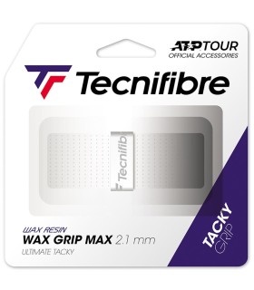 Punho Tecnifibre Wax Max Branco | IPONTENNIS