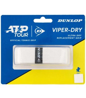 Pega Dunlop Viper-Dry Branca | IPONTENNIS