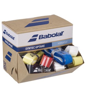 Schachtel mit 30 Babolat Syntec Uptake Griffbändern