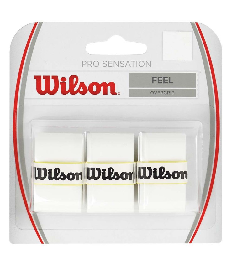 Surgrips Wilson Pro-Sensation Überlagerung Blanc X 3 | Ipontennis