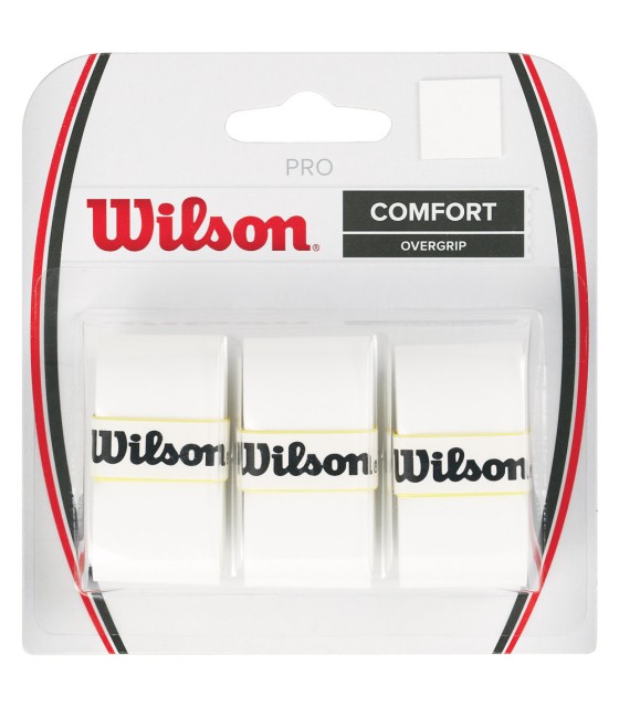 Wilson Pro Overgrip Branco x 3 overgrips | Ipontennis
