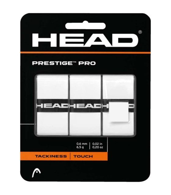 Racchetta Head Prestige Pro Bianca con 3 overgrips | IPONTENNIS