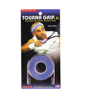 Pacote de 3 overgrips Tourna Grip Original XL | IPONTENNIS