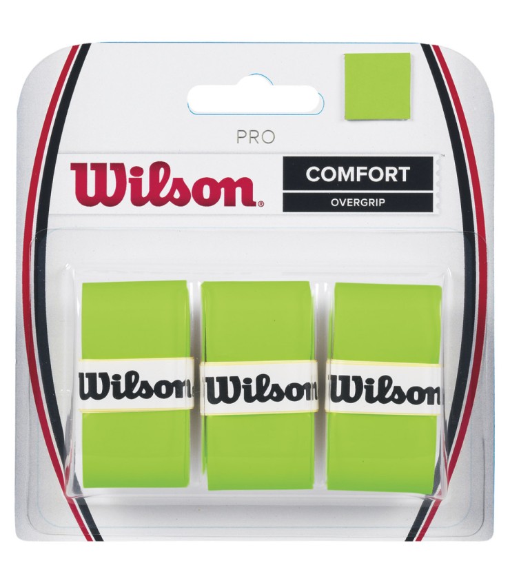 Drei grüne Wilson Pro Overgrips für Blade | Ipontennis