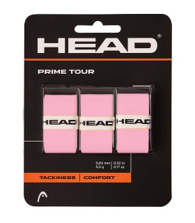Tres overgrips Head Prime Tour Rosa 1