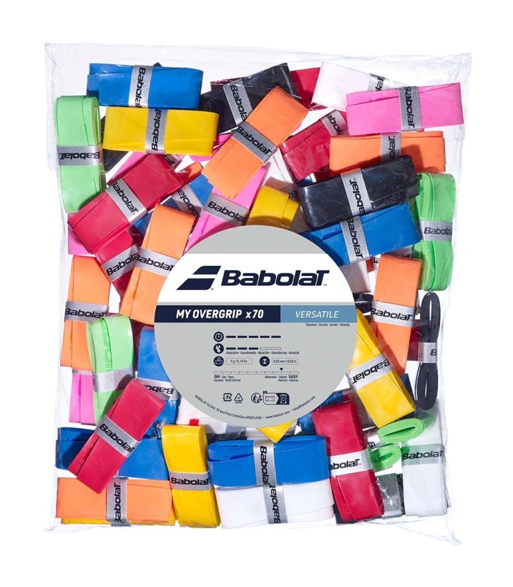 Confezione di 70 overgrip Babolat My Overgrip
