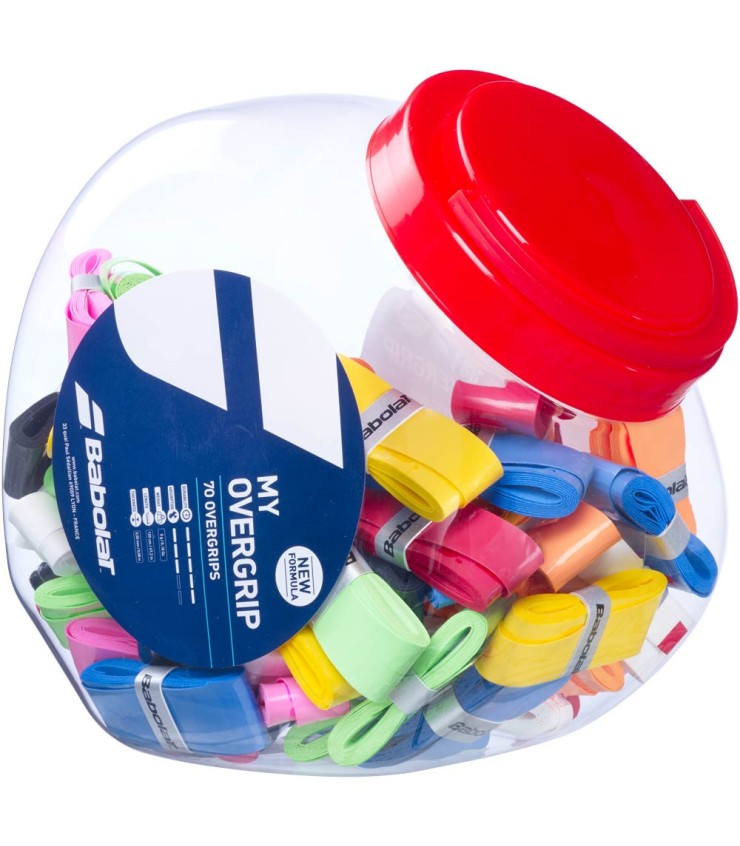 Cubo de 70 overgrips Babolat My Overgrip 1