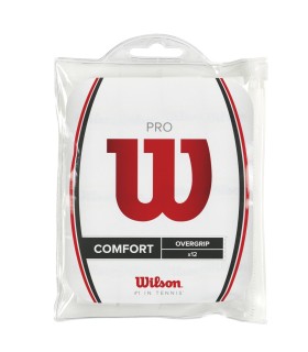 Wilson Pro Overgrip Bianco x 12 unità | Ipontennis