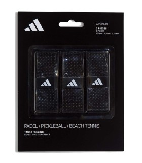 Adidas Black x 3 impugnature sovrapposte | Ipontennis