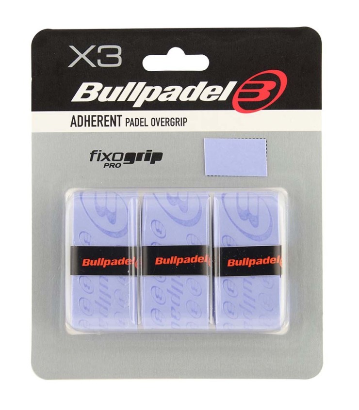 Overgrips Bullpadel FixoGrip Pro Purple x3 | IPONTENNIS