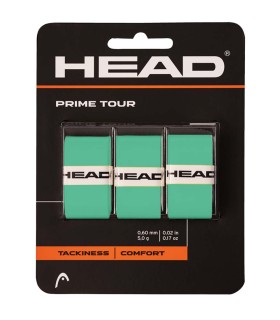 Pacco da 3 overgrip Head Prime Tour Verde | Ipontennis