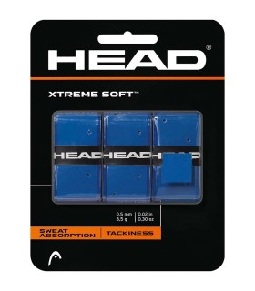 Pack de 3 overgrips Head Xtreme Soft Azul 1