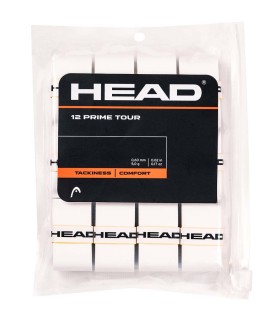 12 overgrips Head Prime Tour blancos 1
