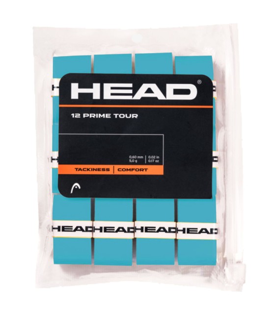 12 overgrips azules Head Prime Tour 1