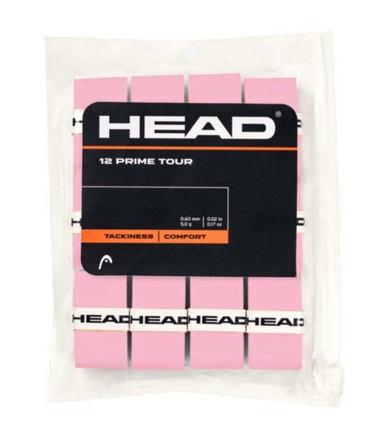 12 Overgrips Head Prime Tour Rosa | IPONTENNIS