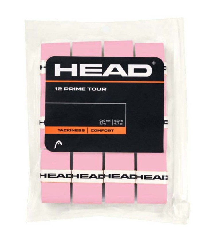 12 Overgrips Head Prime Tour Rosa | IPONTENNIS