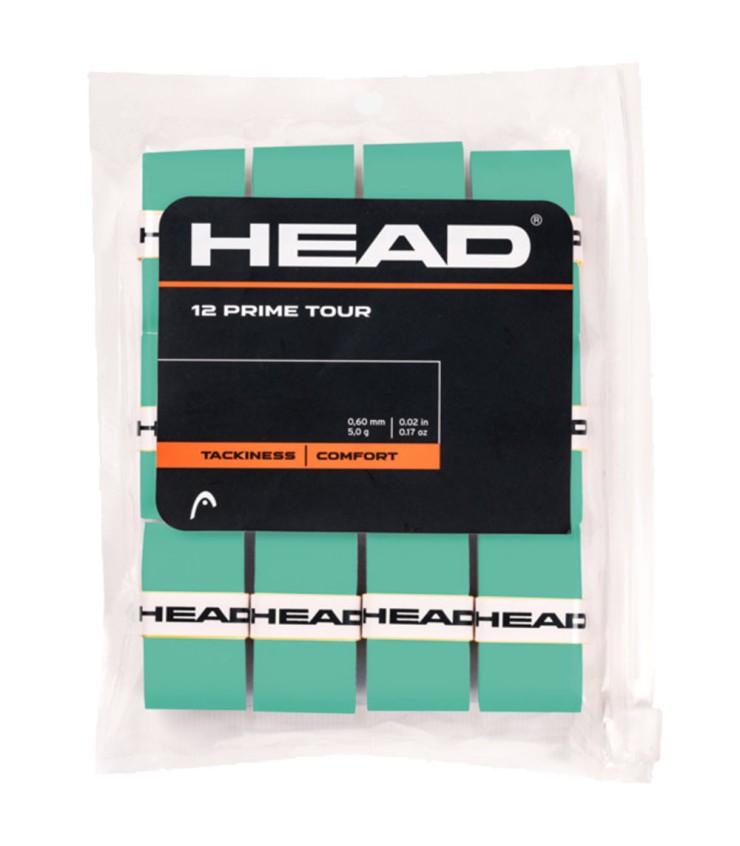 Set di 12 overgrip verdi Head Prime Tour | IPONTENNIS