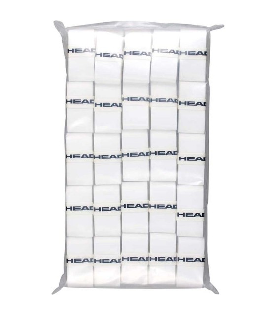 50 white Head Prime Tour overgrips | Ipontennis
