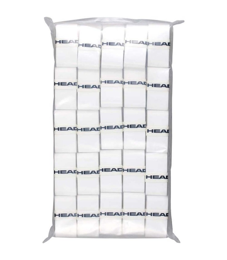 50 grips de raquete Head Prime Tour brancos | IPONTENNIS