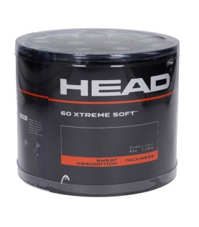 60 black Head Xtreme Soft overgrips | IPONTENNIS