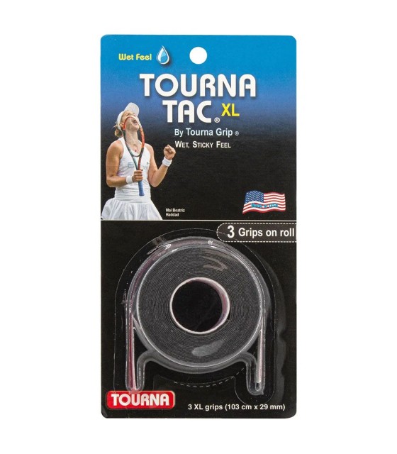 Tourna Tac XL Black x 3 overgrips