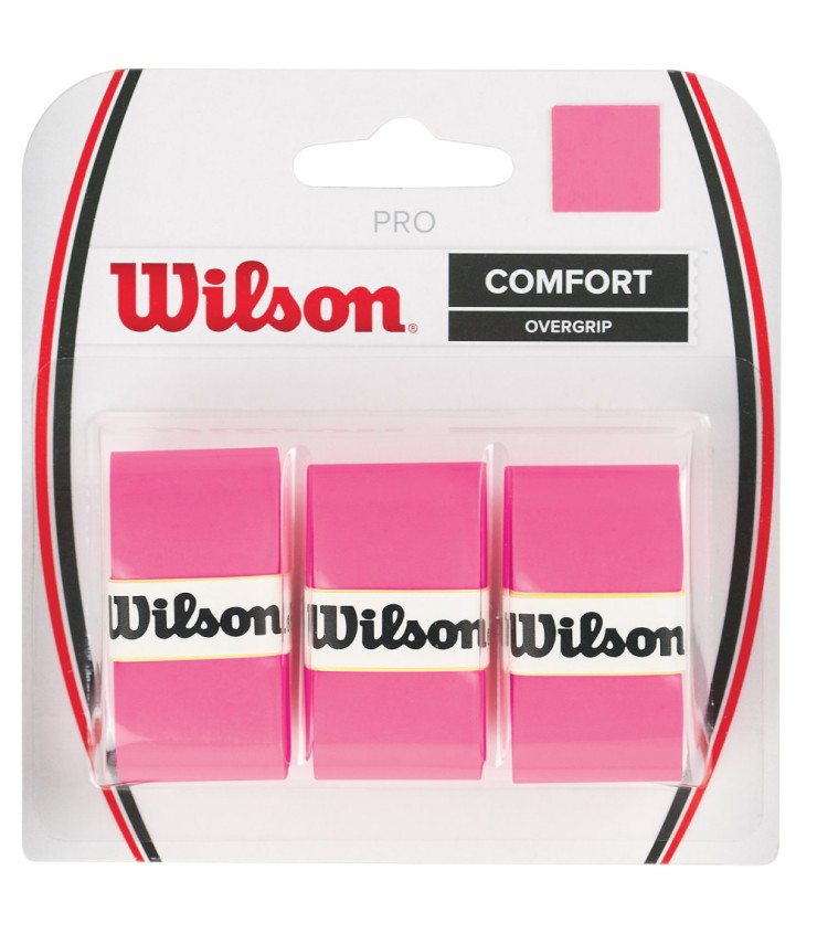 Pack de 3 overgrips Wilson Pro Rosa

Pacote de 3 overgrips Wilson Pro Rosa | IPONTENNIS