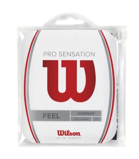 12 Wilson Pro Sensation Black Overgrips | IPONTENNIS
