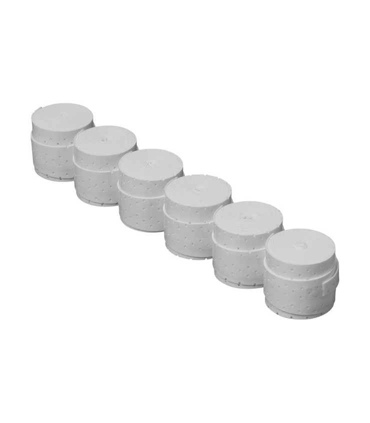 60 Overgrips Perforados Blancos Wilson Pro 2