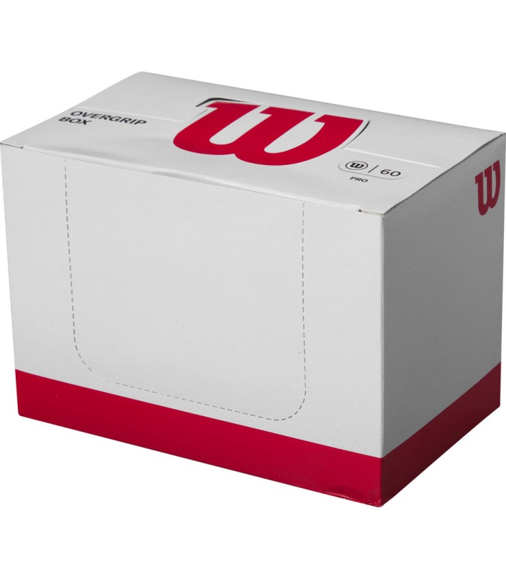 60 Wilson Pro White Overgrips | Ipontennis