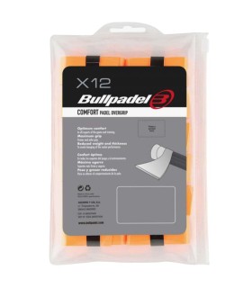 Pacote de 12 grips Bullpadel Comfort Laranja | IPONTENNIS