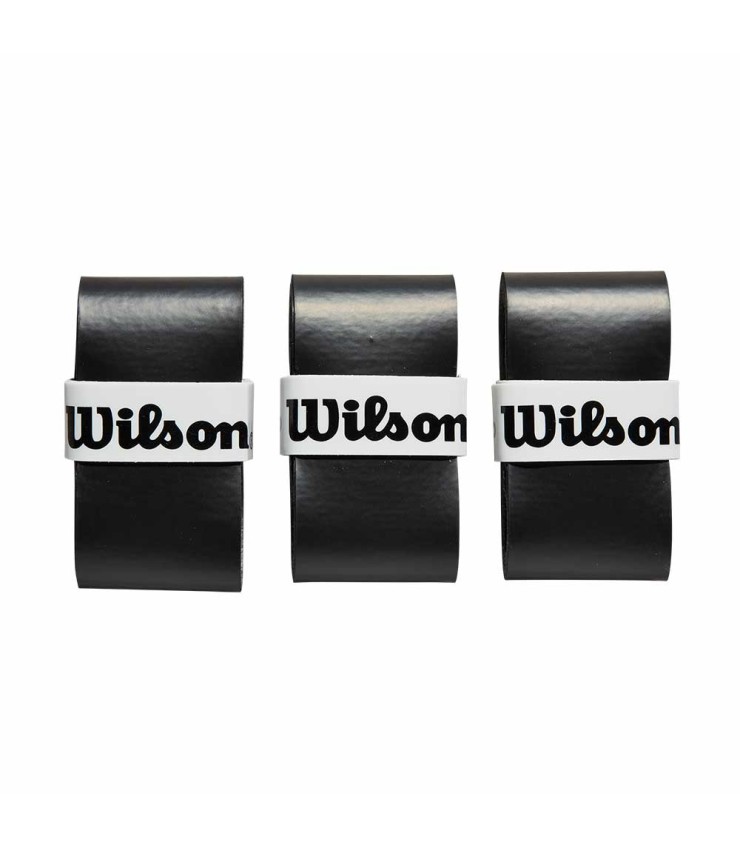 Overgrips Wilson Profile Pádel x3 Pretos | Ipontennis