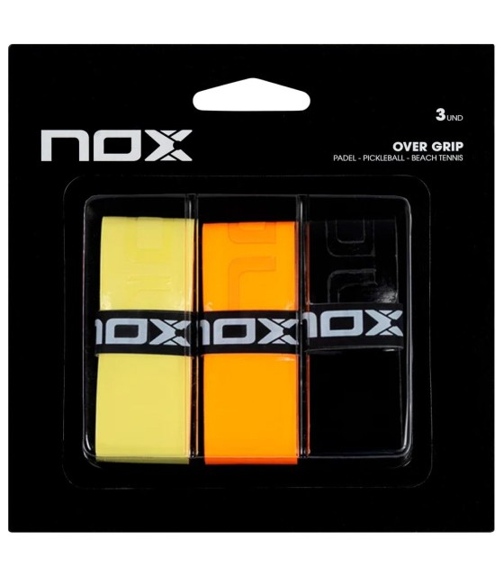 Overgrips Nox Pro Yellow Orange Black x 3 | IPONTENNIS