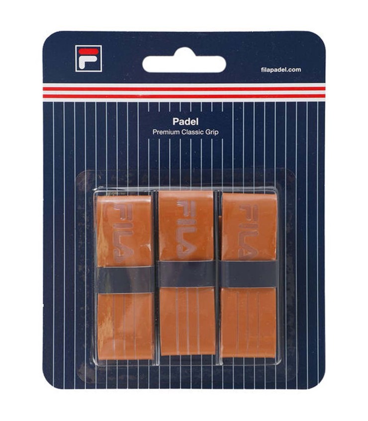 Impugnature sovrapposte Fila marroni x 3 | IPONTENNIS