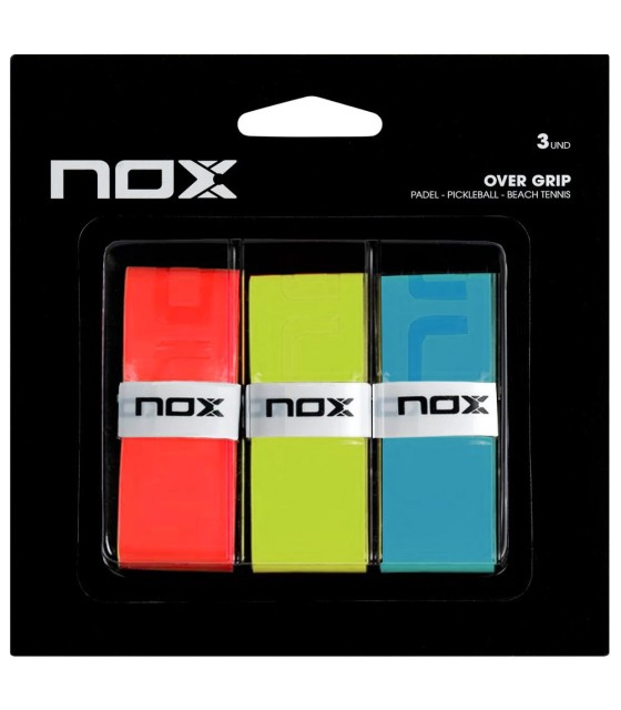 Nox Pro Overgrips Rot Grün Blau x 3