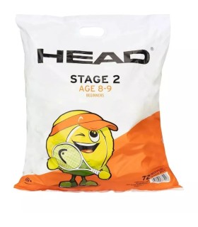 Beutel mit 72 Head TIP Orange Bällen | Ipontennis