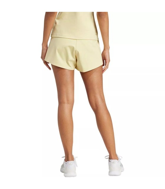 Pantalones cortos amarillos Adidas para tenis. 3