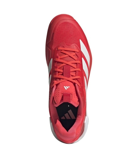 Zapatillas Adidas Adizero Ubersonic 5 Clay Rojo Blanco  4