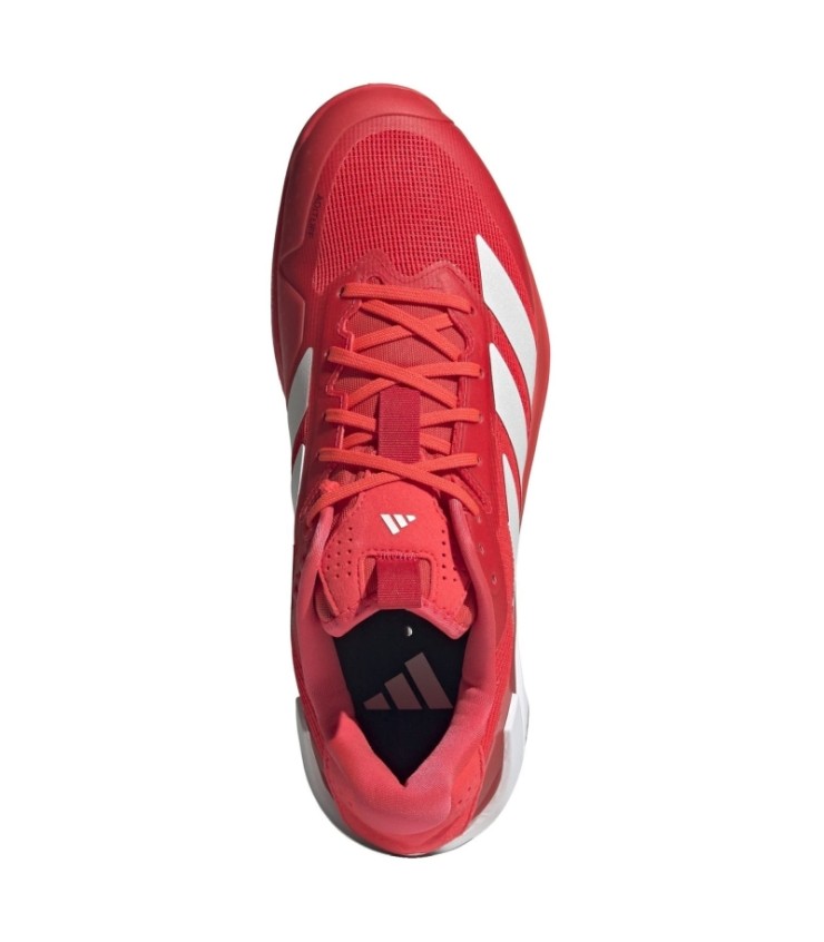 Tenis Adidas Adizero Ubersonic 5 Clay Vermelho Branco | Ipontennis