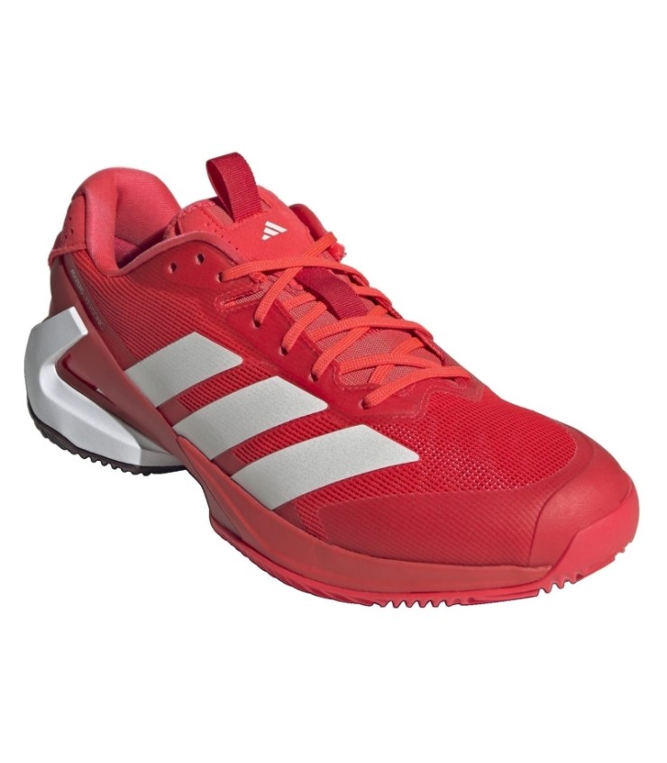 Tenis Adidas Adizero Ubersonic 5 Clay Vermelho Branco | Ipontennis